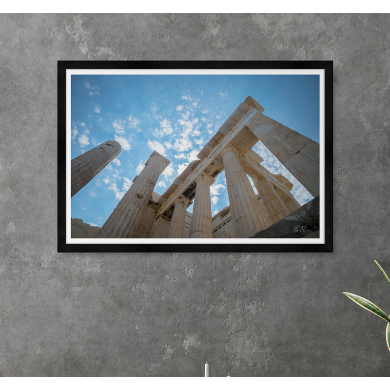 Doric Gateway - Photographie avec cadre photo