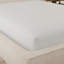 Protège-matelas circulaire en neige doux en polyester avec protège-matelas HEIQ-242623549