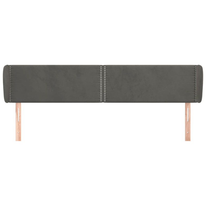 Didi Headboard, Dark Grey, Kingsize (5')