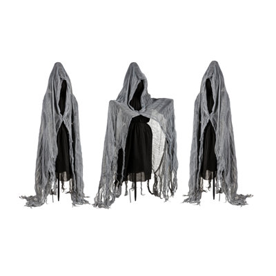 Lighted Grim Reaper Halloween Garden Stake