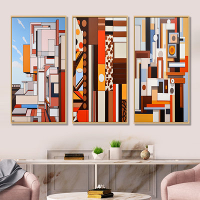 Cocoa Charm De Stijl Landscape