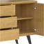 Lowry - Buffet buffet - Placage de chêne-852963928