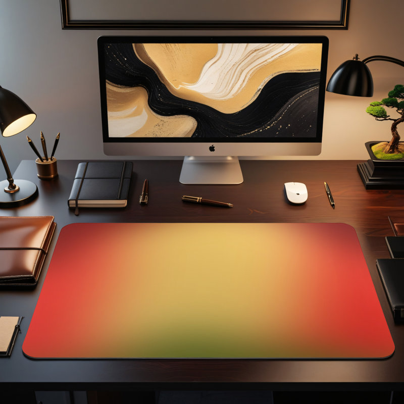 Polyester Desk Pad, 23.6x13.8