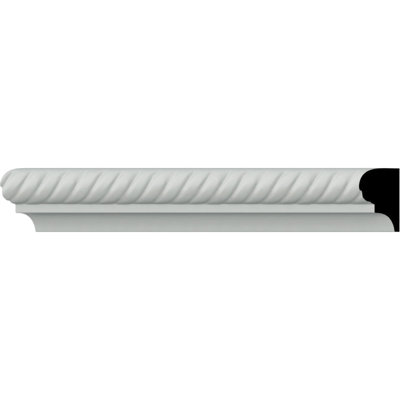 Rail de chaise Endurathane Alexandria, H 1 3/8 po x P 7/8 po x L 94 1/2 po, apprêté en usine (paquet de 8)