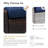 Keaisha 2-Person 3-Piece Outdoor Wicker Swivel Glider Seating Group with Side Table-1581251970-1581251981-1575161217
