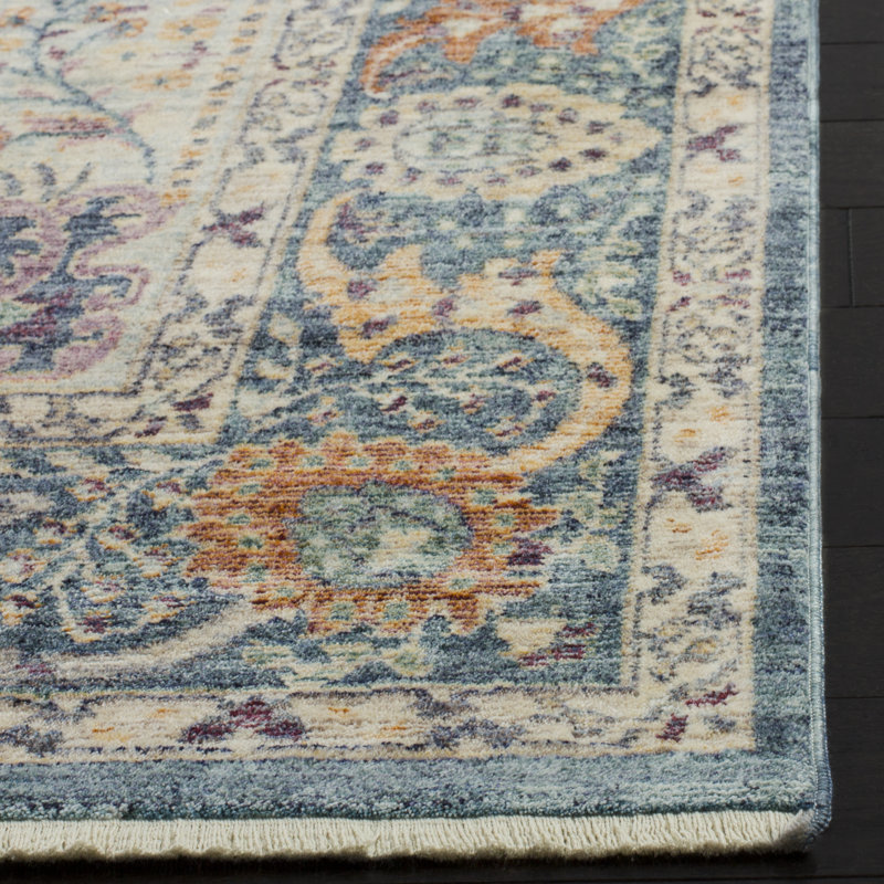 Aviston Oriental Viscose Area Rug, Rectangle 183 x 274 cm