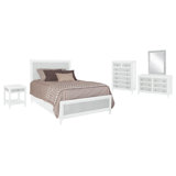 Naples Standard 5 Piece Bedroom Set