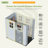 4 ft. W x 6 ft. D Plastic Storage Shed with Floor, Resin Shed with Window and Lockable Door-101319718