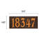 Woodgrain Mid-Century Rectangle Plaque, Standard Wall 1-line-94345461-94413653
