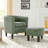 Upholstered Chair With Ottoman-770645365