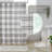 Cohin Cotton Plaid Shower Curtain-248183167