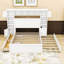 Lit plateforme en bois avec prises intégrées et amplement de rangement-302226805-302226804