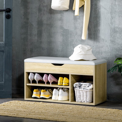 5 Pair Shoe Storage Bench