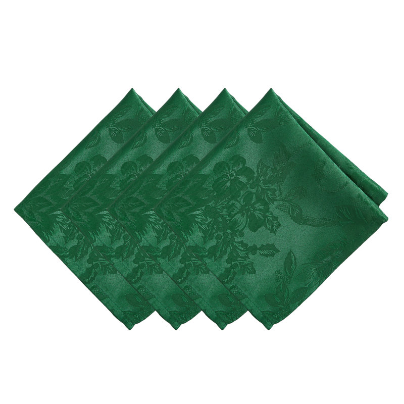 Tilghman Polyester Square Napkin, Green