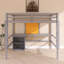 Lit mezzanine en bois avec tableau d'écriture-1060987369-1060987375