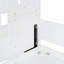 Lit escamotable double sur double avec lève-personne hydraulique et conception de bureau-722534195