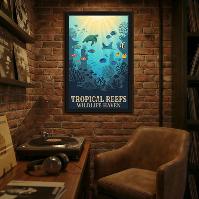 Landscape & Nature Tropical Reefs Wildlife Haven Underwater Scene