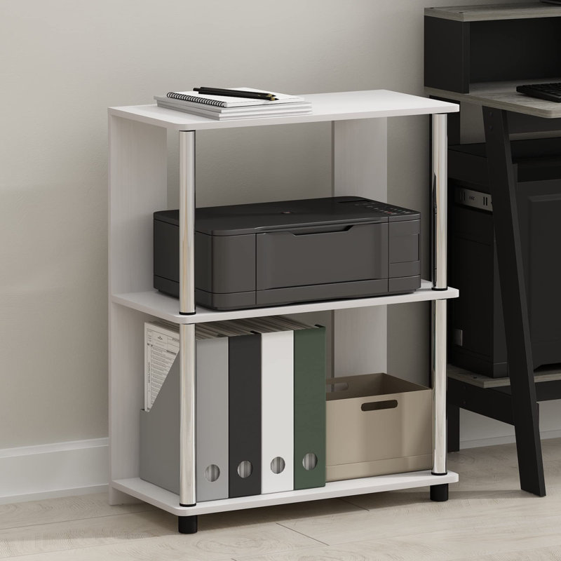 3-Tier Display Rack, White