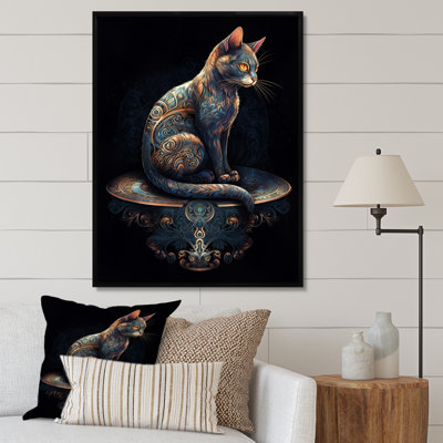 Blue Glamour Retro Gold Cat I - impression