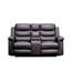 Causeuse inclinable avec housse de console centrale