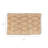 Large Diamond Weave Brown Mat