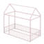 Structure de lit en métal avec clôture-1075506274