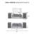 2 - Speed Turntable Decorative Record Player with Bluetooth