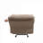Brown finish fabric and metal frame recliner by  for everyday home relaxation, padded pillow top arm motion chair-655957080