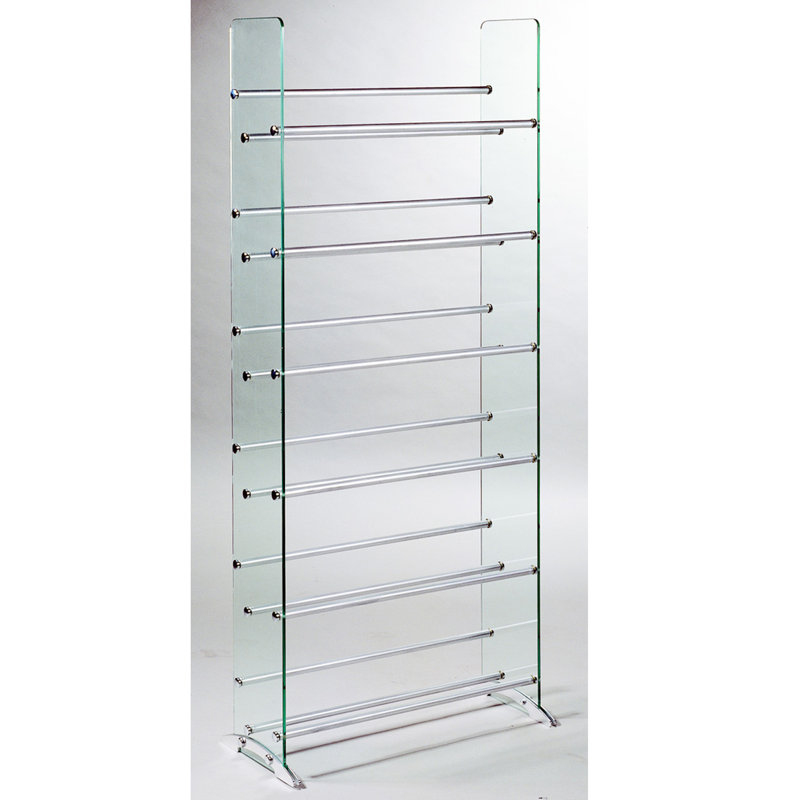 Support en verre pour DVD / CD 336 CD 234 DVD, Transparent