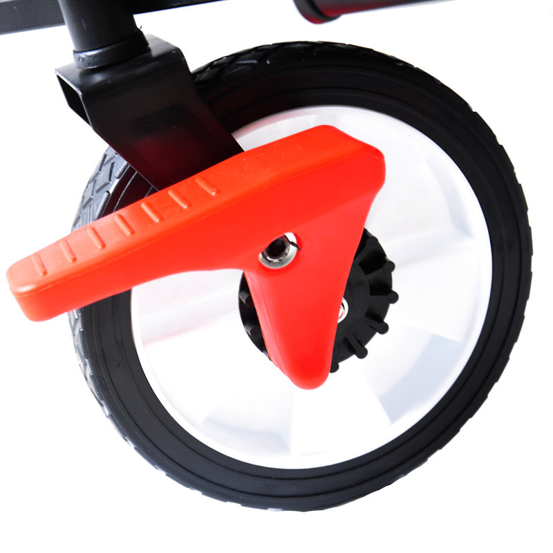 Chariot pliant pour fournitures - cadre en fer robuste, porte-gobelets en filet, chariot de plage portatif de capacité de 150 lb, tissu 600D,