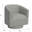 Fauteuil d'appoint pivotant gris-596552996