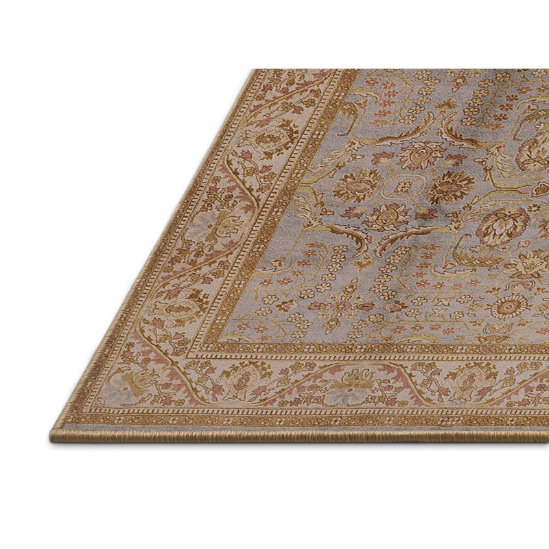 Tapis oriental bleu / brun, Rectangle 7 pi x 9 pi