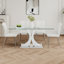 Table en verre de style moderne