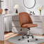 Modern Office Chair with Silver Chrome Base-1664140724