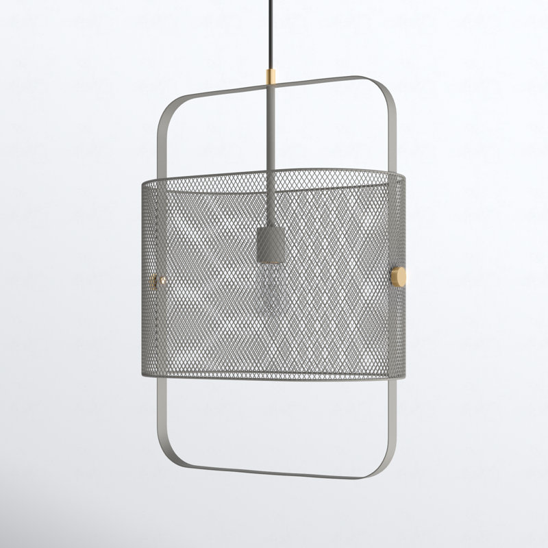 Luminaire suspendu carré / rectangulaire à 1 lumière Tana