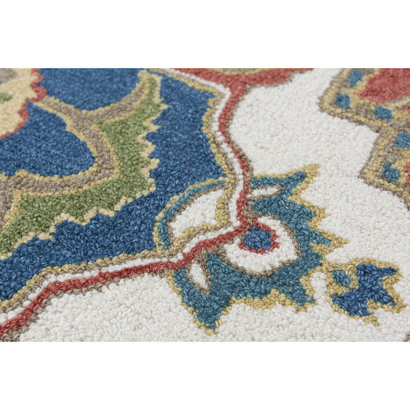 Wool Oriental Indoor Rug, Rectangle 7'9" x 9'9"