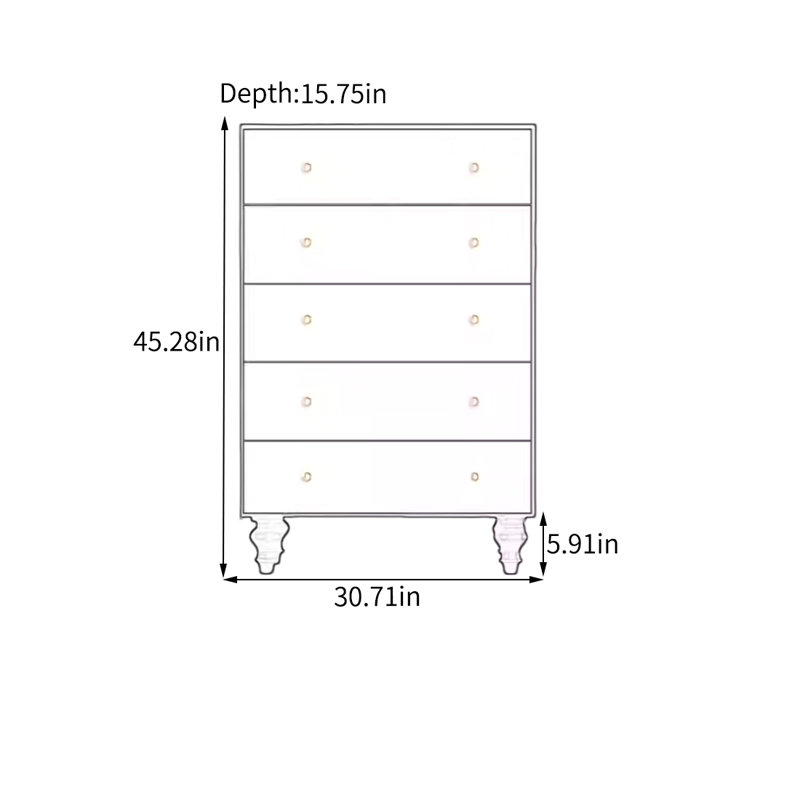 Storage Cabinet with Pine Wood Frame