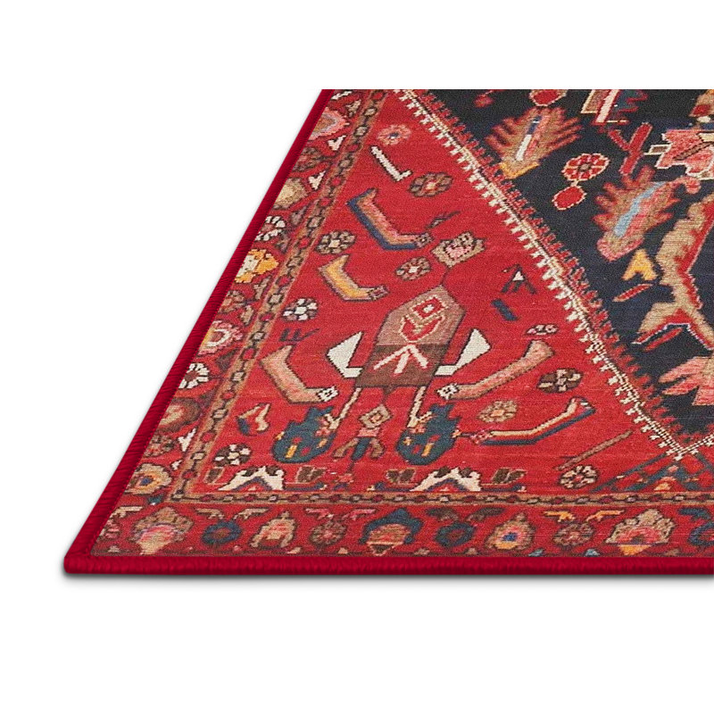 Oriental Indoor Rug, Rectangle 4' x 6'