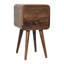 30cm W Solid Wood Bedside Table
