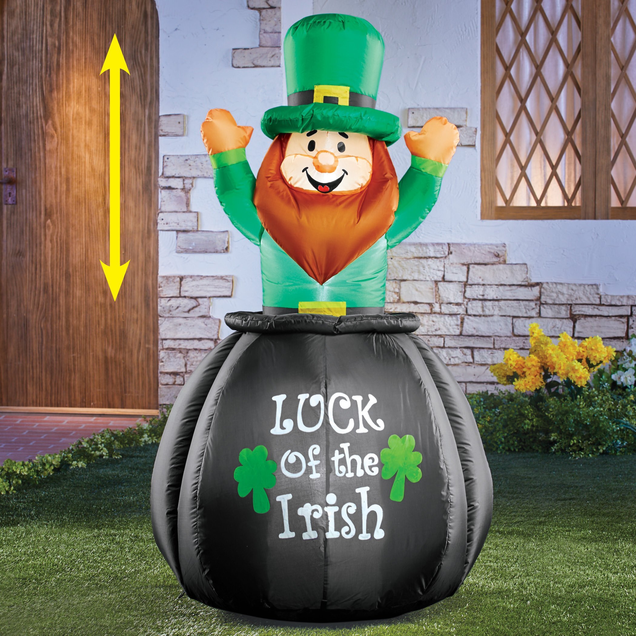 Northlight 12.5 LED Lighted Irish St. Patrick's Day Leprechaun