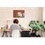 Wall Mounted cork board with print wall art notice boards decorative bulletin board ideas Old brick wall