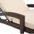 Patio Reclining Chaise Lounger With Removable Cushions For Backyard/Poolside(Set Of 2)-391500718