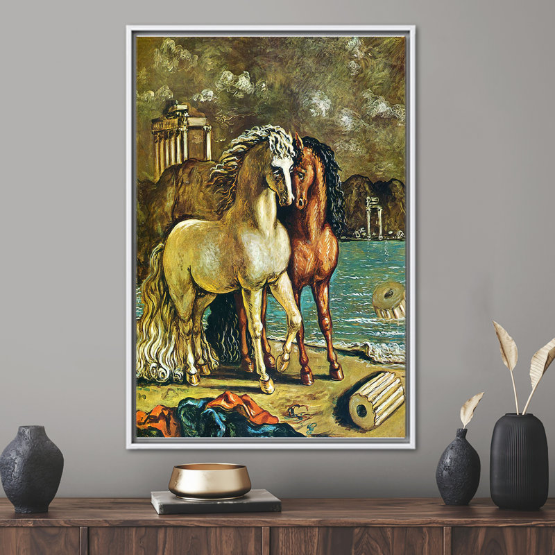 Print on Canvas, 70 cm H x 50 cm W, White, Framed Print without Mat