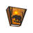 Rustic Lodge Flush Mounted Sconce