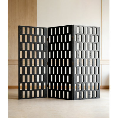 Cloison en bois multi-panneaux