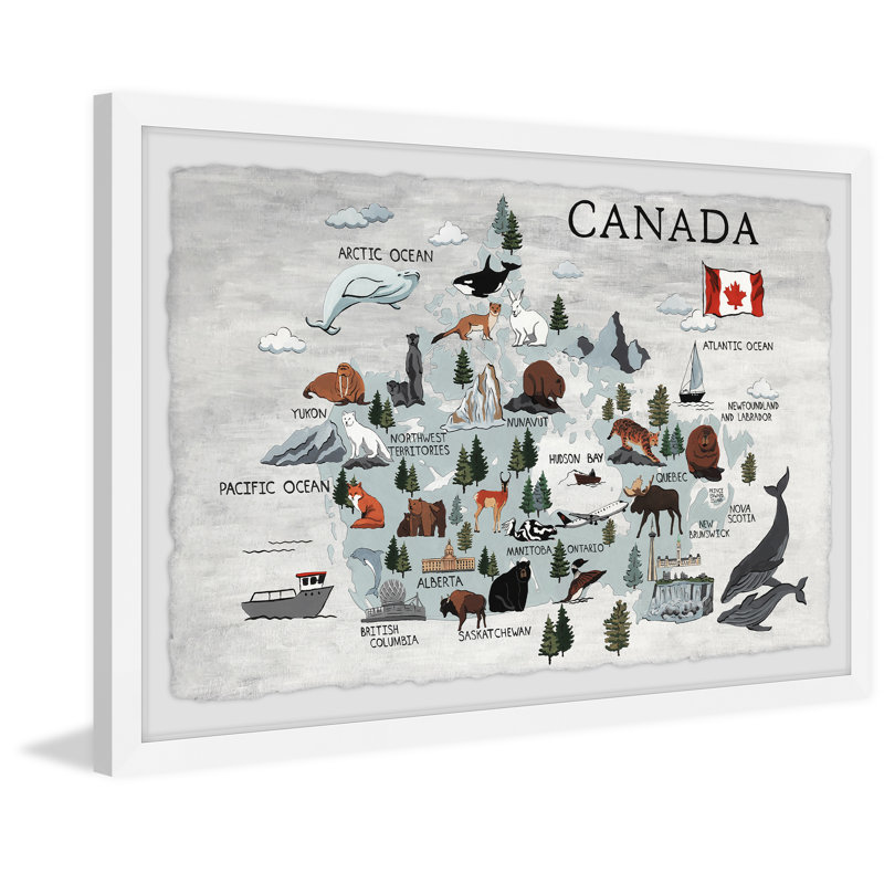 Sanchez - Picture Graphic Art, Grey, White, 20cm H x 30cm W