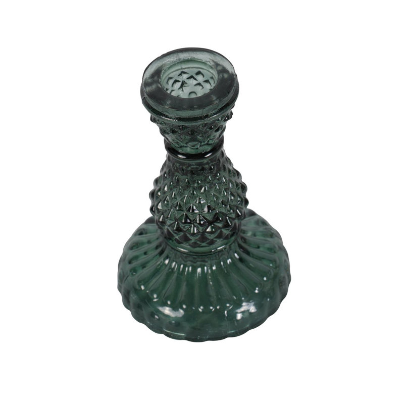 Glass Tabletop Candlestick