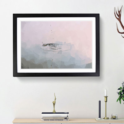 Peace & Serenity in Abstract - Picture Frame Graphic Art Print
