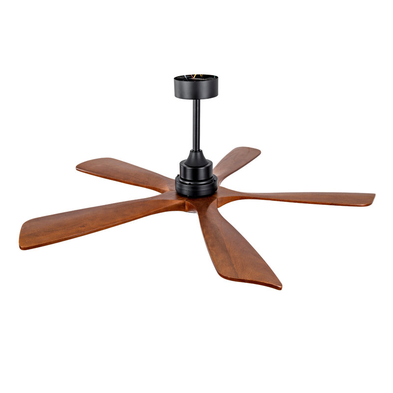 Hot Sales Ceiling Fans With Lights And Remote, Black, Brown