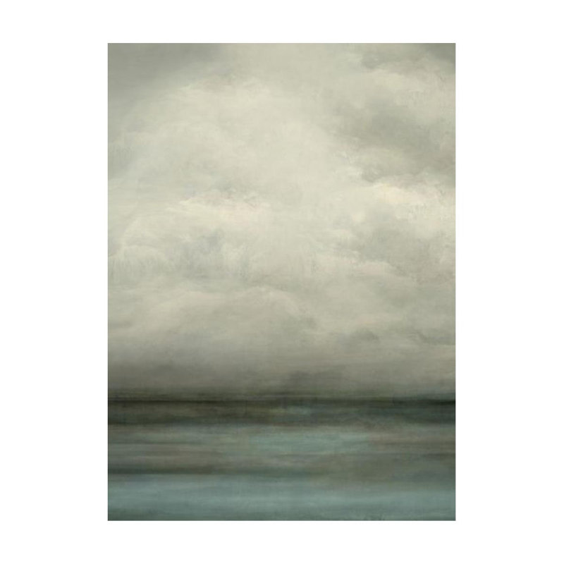 Nubes par Jacob Lincoln - impression, Gel coupé au couteau, H 65 po x l 47 po x P 1,5 po